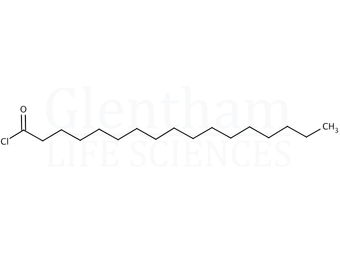 Heptadecanoyl chloride  Structure