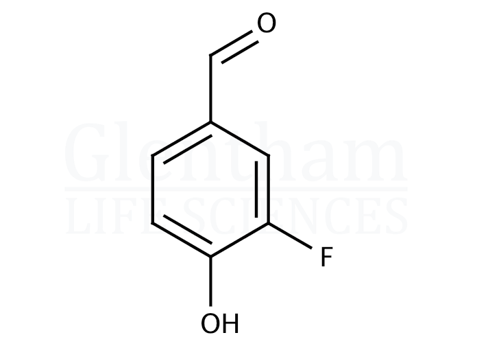 3-Fluoro-4-hydroxybenzaldehyde Structure
