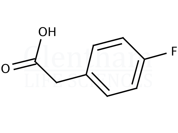 Structure for 4-Fluorophenylacetic acid