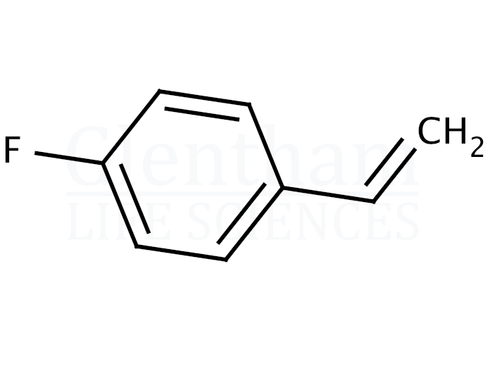 Structure for 4-Fluorostyrene, 99%