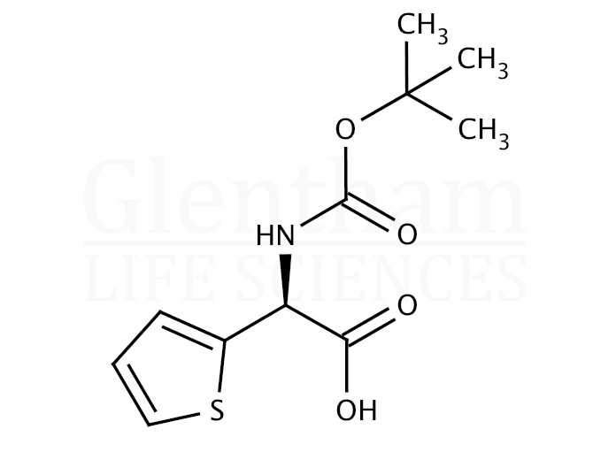 Large structure for Boc-(S)-2-thienylglycine   (40512-56-9)