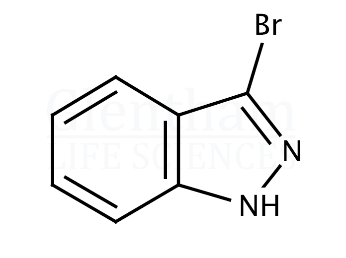 Structure for 3-Bromoindazole