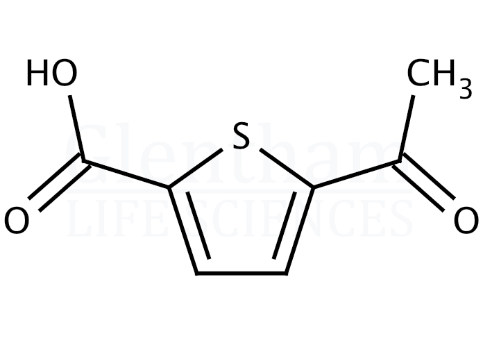 Structure for 5-Acetylthiophene-2-carboxylic acid