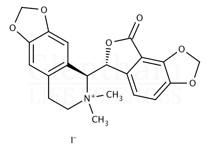 1(S);9(R)-(-)-Bicuculline methiodide Structure
