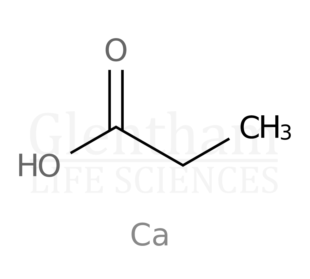 Calcium propionate Structure