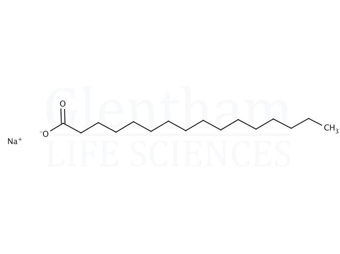 Structure for Sodium palmitate