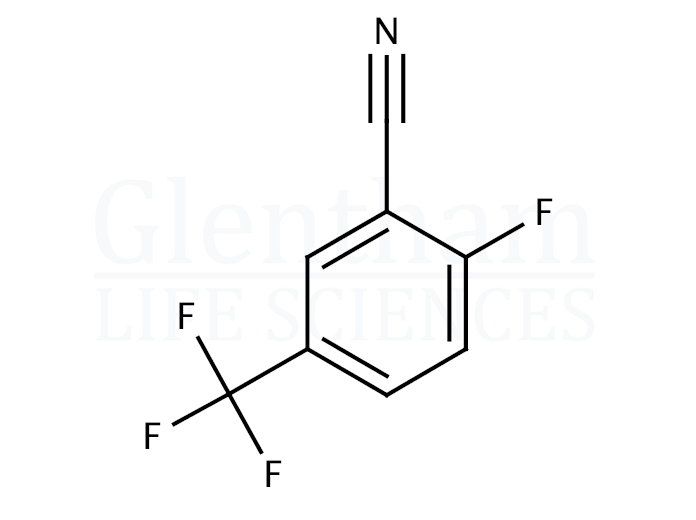 2-Fluoro-5-trifluoromethylbenzonitrile Structure