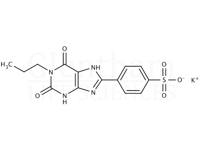 Structure for  PSB 1115 potassium salt hydrate  (409344-71-4)