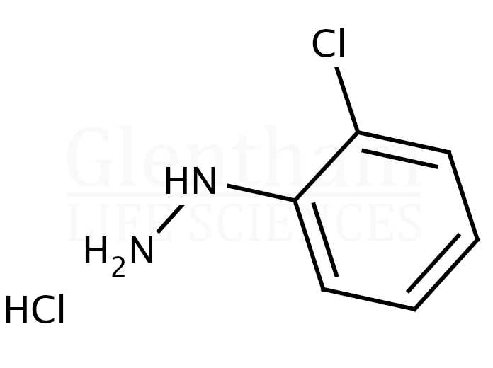 2-Chlorophenylhydrazine hydrochloride Structure