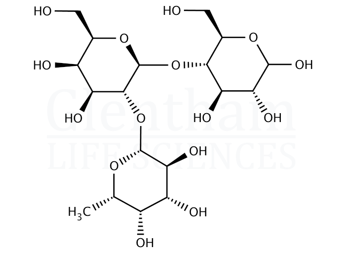 Structure for 2''-Fucosyllactose