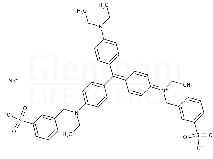 Structure for Acid Violet 17 (C.I. 42650)