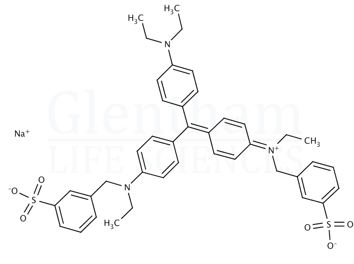 Strcuture for Acid Violet 17 (C.I. 42650)