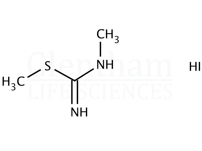 1,2-Dimethyl-2-thiopseudourea hydriodide Structure