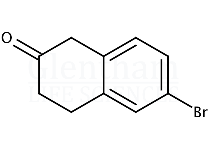 6-Bromo-2-tetralone Structure