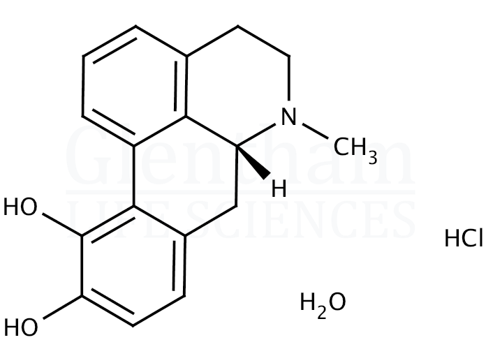 Apomorphine hydrochloride Structure