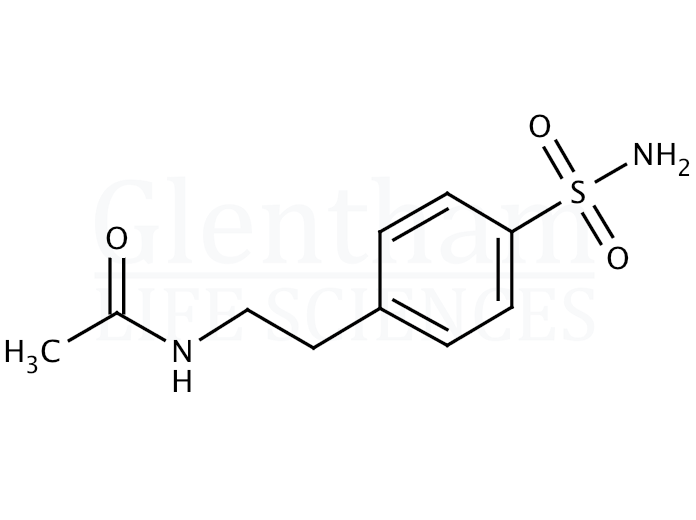 N-Acetyl-4-(2-aminoethyl)benzenesulfonamide Structure