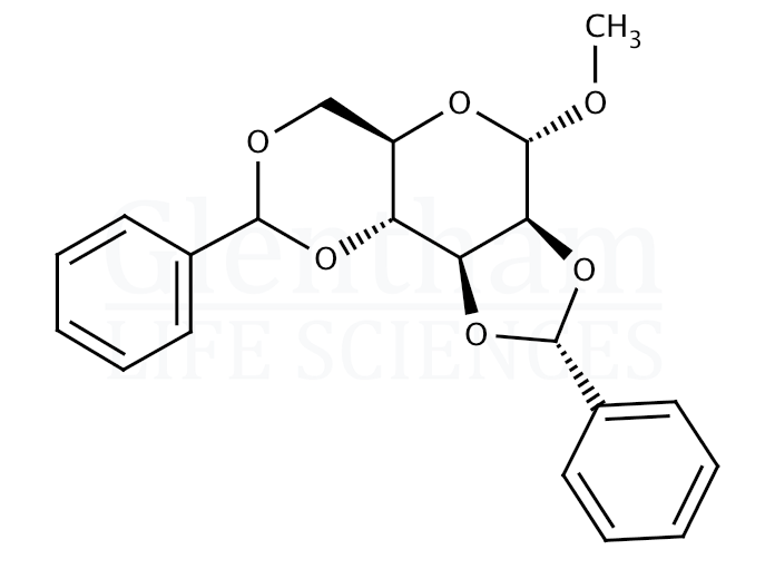Structure for Methyl 2,3:4,6-Di-O-benzylidene-α-D-mannopryanoside