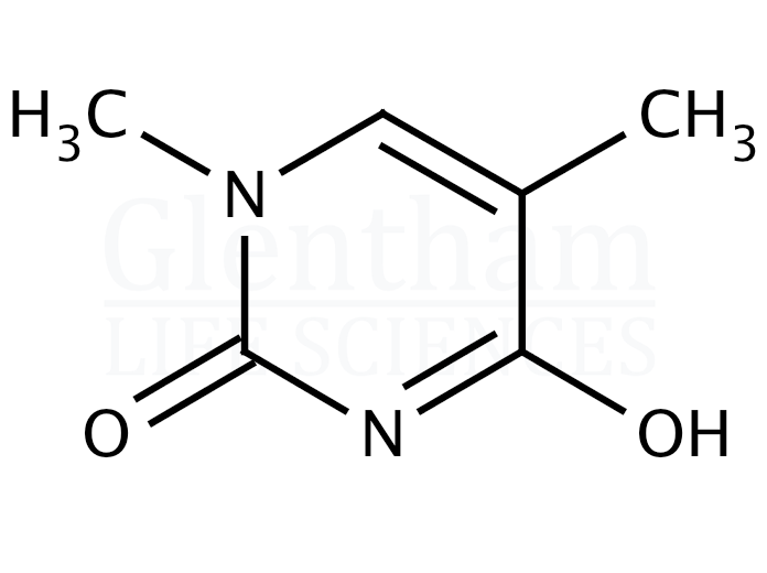 1-Methylthymine Structure