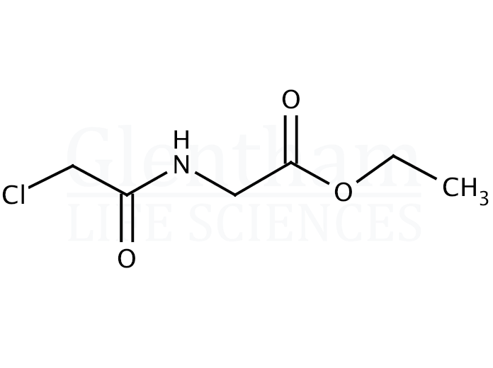 N-(Chloroacetyl)glycine ethyl ester   Structure