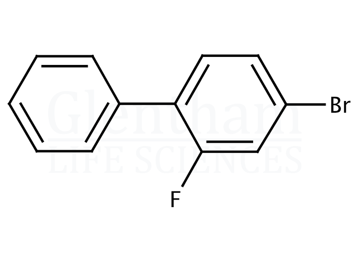 4-Bromo-2-fluorobiphenyl Structure