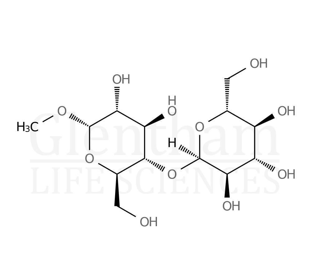 Methyl α-D-maltoside Structure