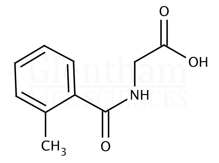 2-Methylhippuric acid Structure