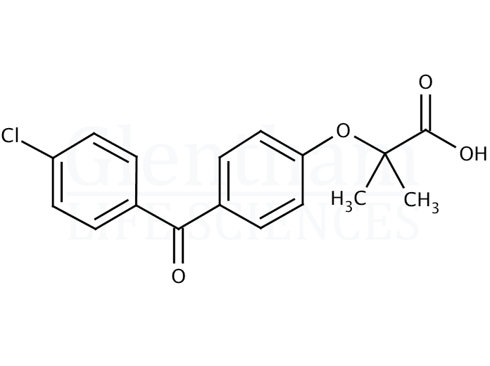Structure for  Fenofibric acid  (42017-89-0)
