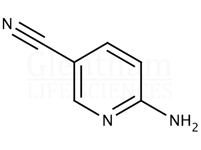 2-Amino-5-cyanopyridine Structure