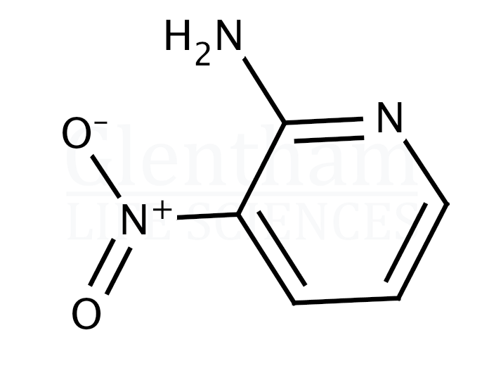 2-Amino-3-nitropyridine Structure