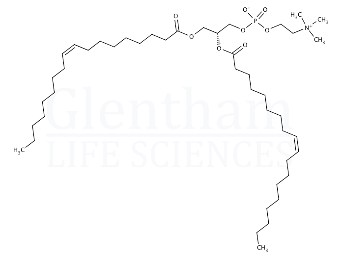 Structure for 1,2-Dioleoyl-sn-glycero-3-phosphocholine 