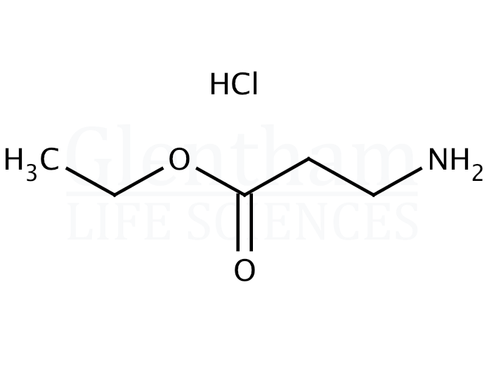 beta-Alanine ethyl ester hydrochloride Structure