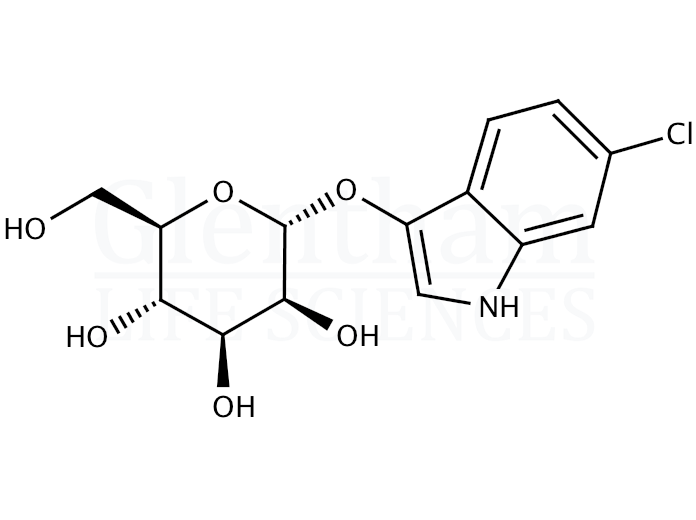 6-Chloro-3-indolyl a-D-mannopyranoside Structure