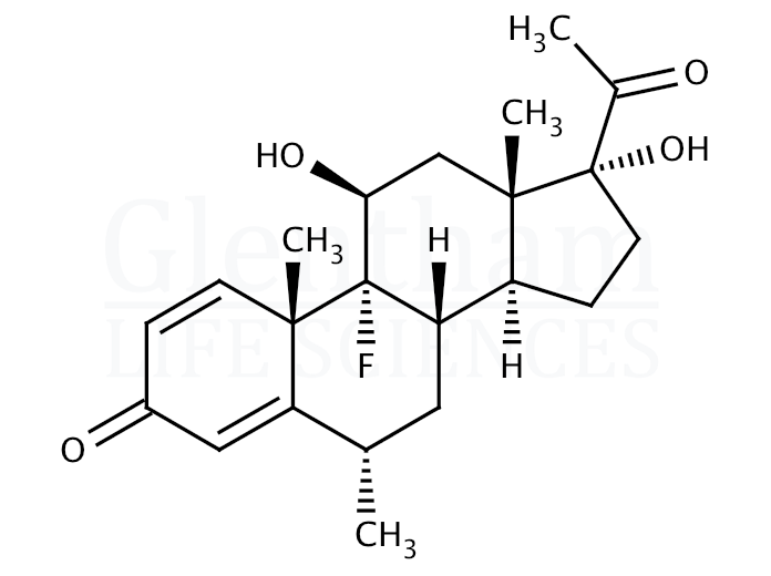 Fluorometholone Structure