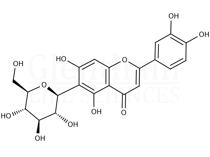 Structure for  Isoorientin  (4261-42-1)