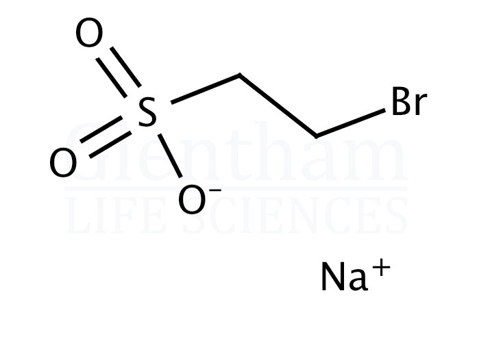 2-Bromoethanesulfonic acid sodium salt Structure