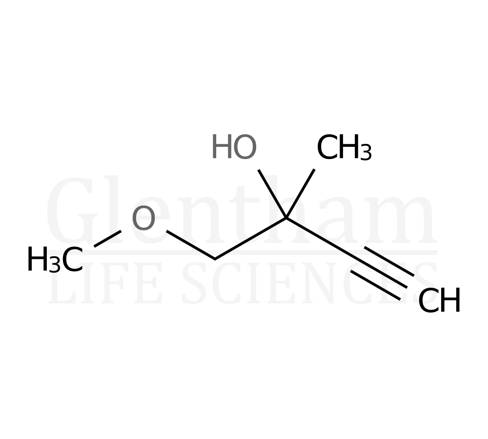 Structure for 1-Methoxy-2-methyl-3-butyn-2-ol