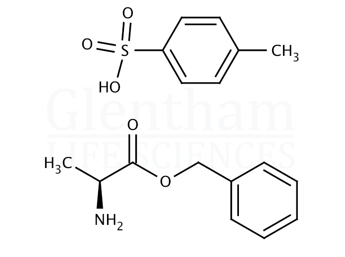 Strcuture for L-Alanine benzyl ester p-toluenesulfonate salt   