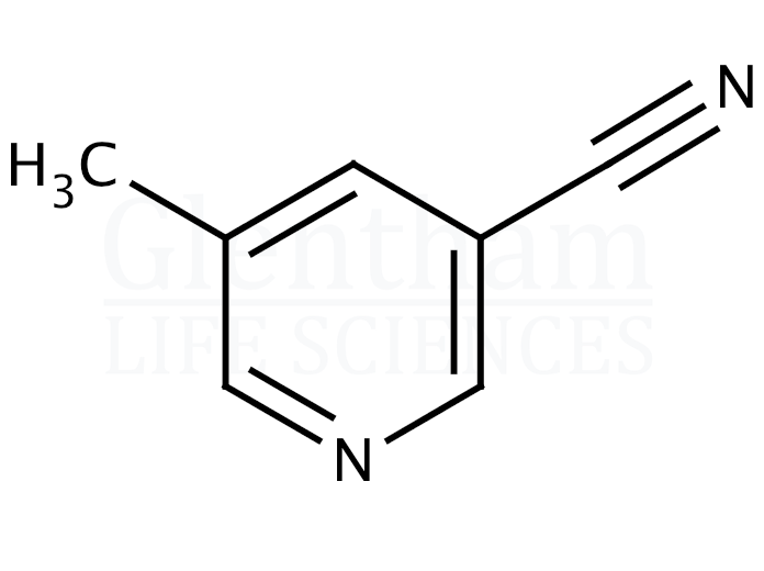 3-Cyano-5-methylpyridine (3-Cyano-5-picoline) Structure