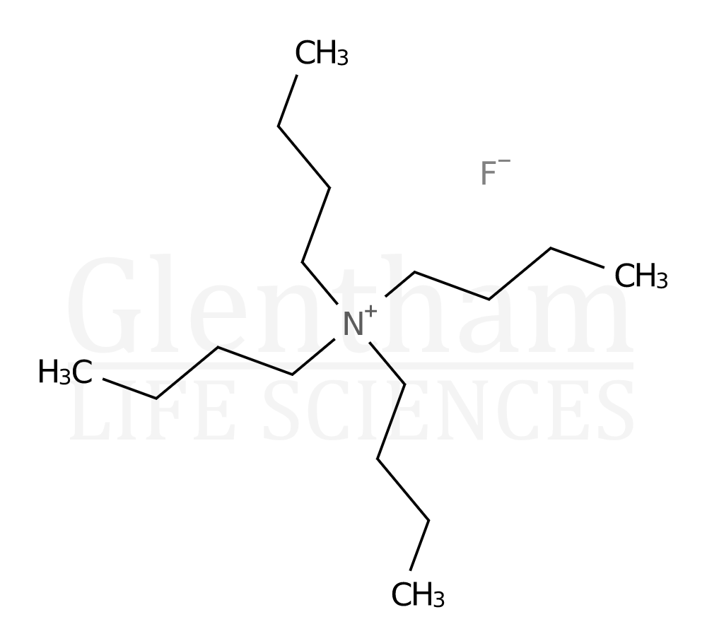 Structure for Tetrabutylammonium fluoride, 1M in THF 