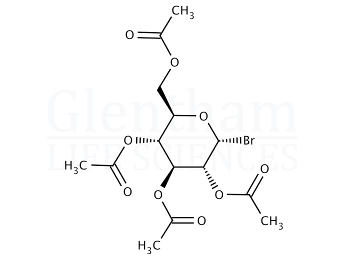 1,3,4,6-Tetra-O-acetyl-a-D-glucopyranose Structure