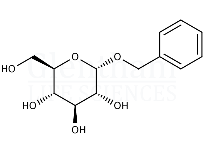 Benzyl b-D-glucopyranoside Structure