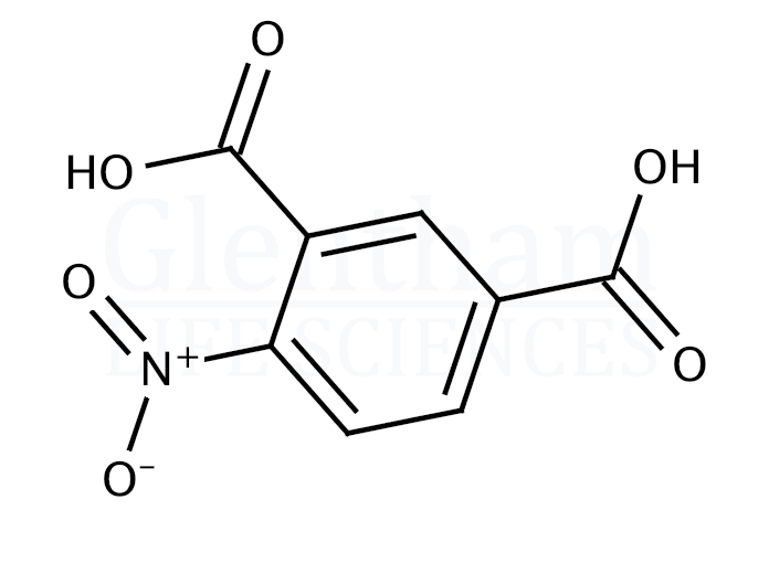4-Nitro-1,3-dicarboxylic acid Structure
