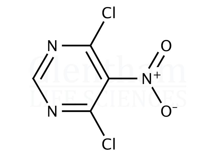 4,6-Dichloro-5-nitropyrimidine Structure