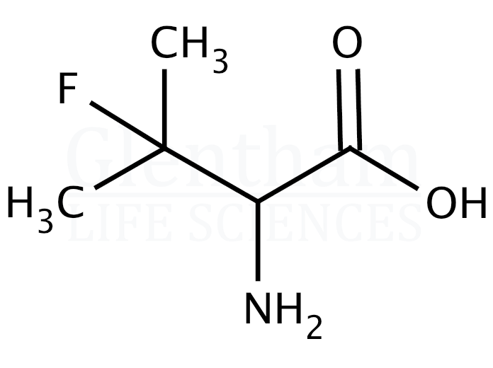 3-Fluoro-DL-valine  Structure