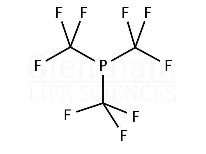 Tris-trifluoromethylphosphine Structure