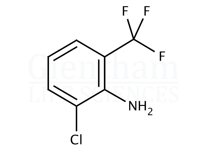 2-Amino-3-chlorobenzotrifluoride Structure
