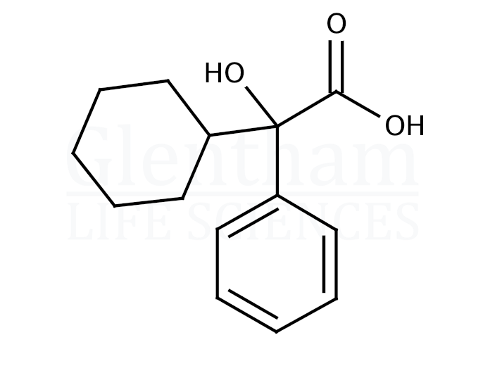 Cyclohexylmandelic acid Structure