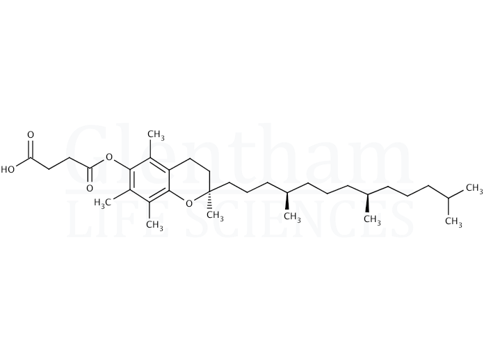Structure for D-a-Tocopherol succinate