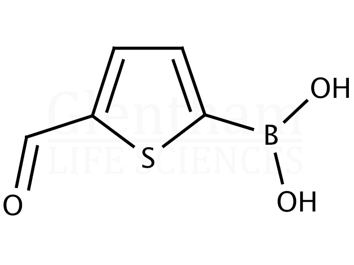 5-Formyl-2-thiopheneboronic acid Structure