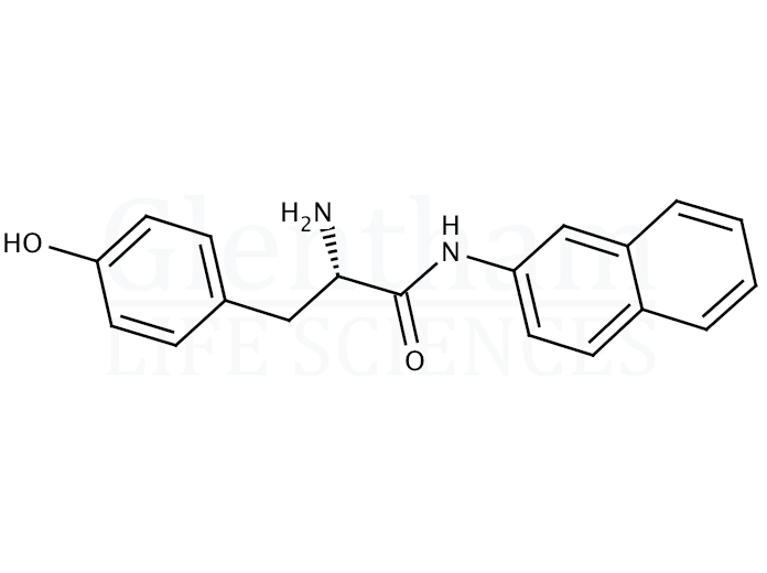 L-Tyrosine beta-naphthylamide Structure